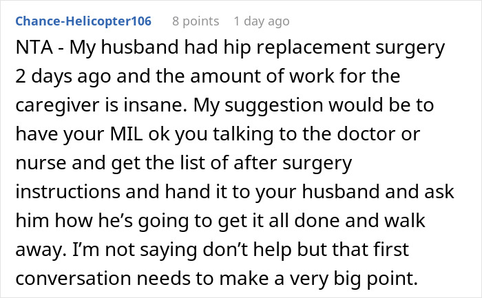 Guy Learns Why You Should Always Consult Your Wife Before Letting Your Mom Move In For 6 Weeks