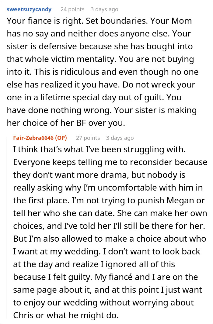 Bride Was Never Fond Of Her Sister's Charming Boyfriend, Then Learns Why Her Gut Feeling Was Right Bride Was Never Fond Of Her Sister's Charming Boyfriend, Then Learns Why Her Gut Feeling Was Right