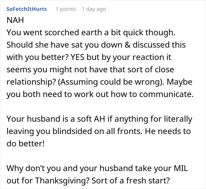 MIL's Gift Comes With Specific Conditions, She's Left In Tears When Woman Refuses To Accept Them MIL's Gift Comes With Specific Conditions, She's Left In Tears When Woman Refuses To Accept Them