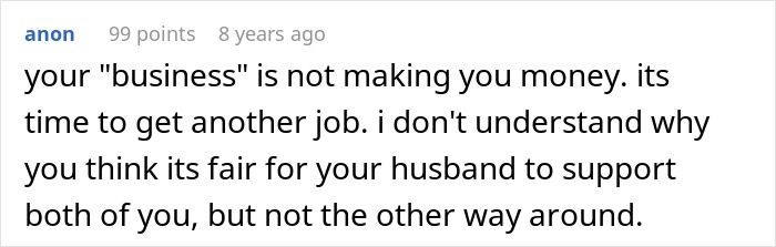Man Asks Wife To Quit Her Business And Go Back To Work, He Doesn’t Expect It To Backfire Man Asks Wife To Quit Her Business And Go Back To Work, He Doesn’t Expect It To Backfire