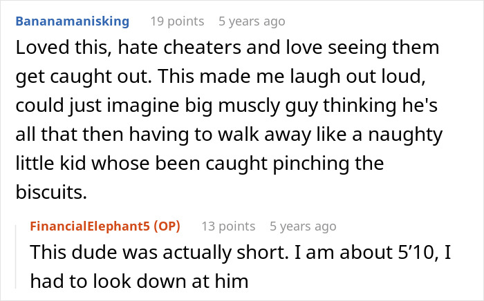 Comment appreciating caught cheaters story involving hotel mistress booking and reaction Comment appreciating caught cheaters story involving hotel mistress booking and reaction