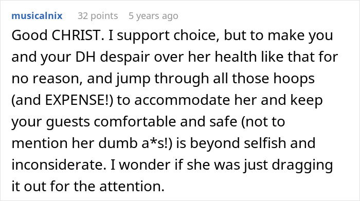 MIL Lies About Being Vaccinated For A "Big Announcement" At The Wedding