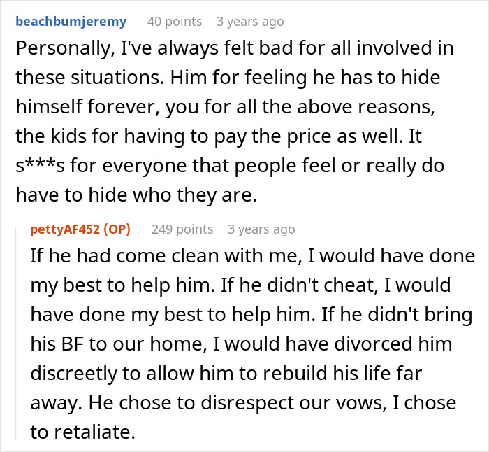 Wife Realizes Husband Is Cheating With Men, Doesn't Do Anything About It Until He Takes It Too Far Wife Realizes Husband Is Cheating With Men, Doesn't Do Anything About It Until He Takes It Too Far