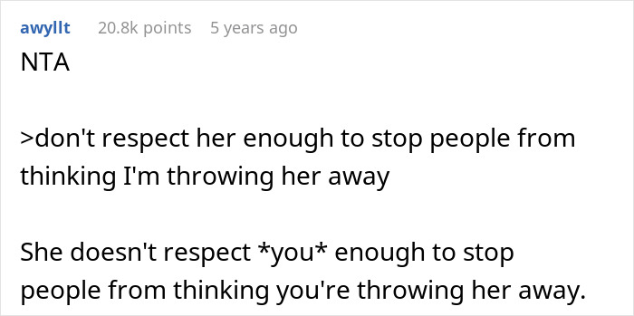 Reddit comment on husband who is told to fire his assistant to test his integrity Reddit comment on husband who is told to fire his assistant to test his integrity