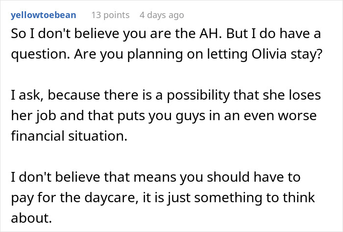 Woman Lashes Out At Parents Who Can Only Help One Of Their Daughters And They Don&rsquo;t Choose Her