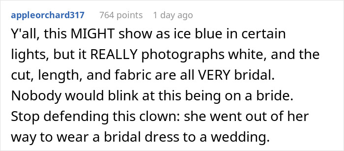 Guest Gets Roasted In Real Life And Online For Wearing A Dress That’s Even Whiter Than The Bride’s Gown Guest Gets Roasted In Real Life And Online For Wearing A Dress That’s Even Whiter Than The Bride’s Gown