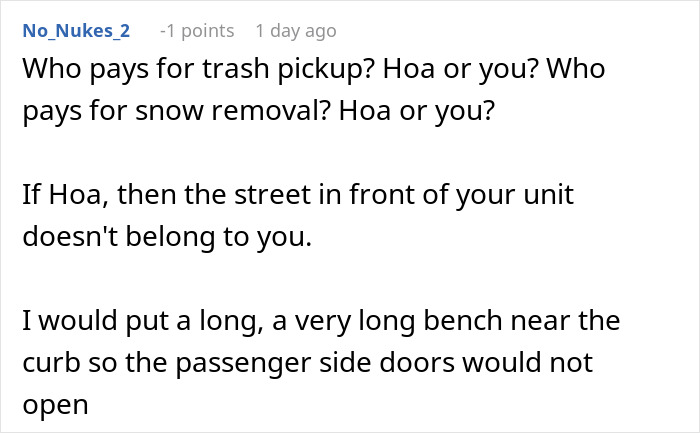 Guy Has Had Enough Of Neighbors' Parking Habits, So A Sunday Trash Run Turns Into Petty Revenge Guy Has Had Enough Of Neighbors' Parking Habits, So A Sunday Trash Run Turns Into Petty Revenge