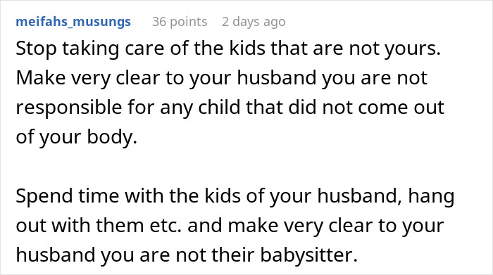 Wife Says No To Husband’s Plan To Bring His Former Stepkids On Their Florida Vacation, He Gets Mad Wife Says No To Husband’s Plan To Bring His Former Stepkids On Their Florida Vacation, He Gets Mad