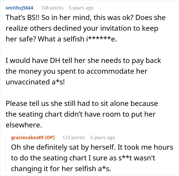 MIL Lies About Being Vaccinated For A "Big Announcement" At The Wedding