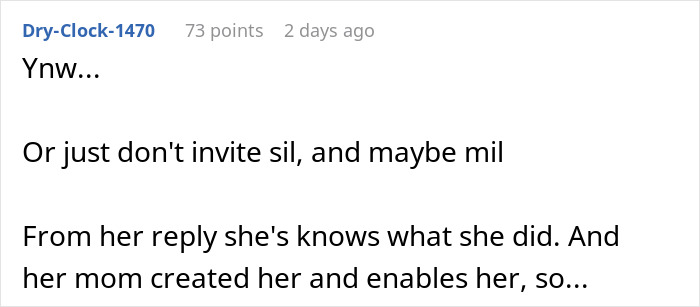 Woman Brings Her Own Food To Thanksgiving Because She Doesn't Trust SIL, Is Shocked At Her Reaction Woman Brings Her Own Food To Thanksgiving Because She Doesn't Trust SIL, Is Shocked At Her Reaction