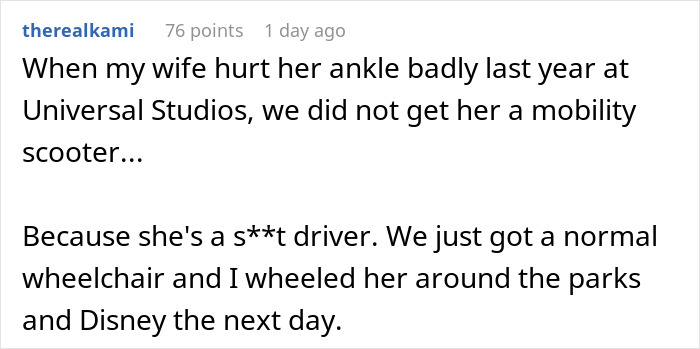 Woman Uses A Mobility Scooter At The Store, Her Boyfriend’s Reaction Reveals Feelings He’s Been Hiding Woman Uses A Mobility Scooter At The Store, Her Boyfriend’s Reaction Reveals Feelings He’s Been Hiding