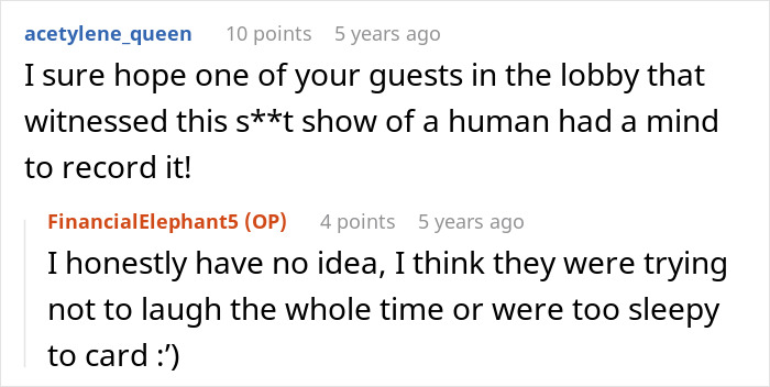 Guest suggests recording confrontation at hotel lobby Guest suggests recording confrontation at hotel lobby