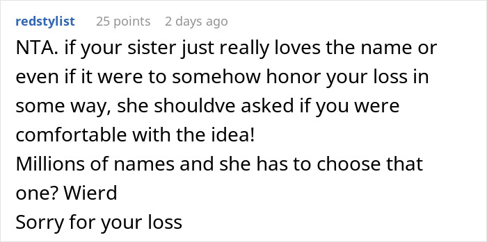 Sister's Happy Pregnancy Turns Sour After She Reveals The Name She Picked For Her Baby