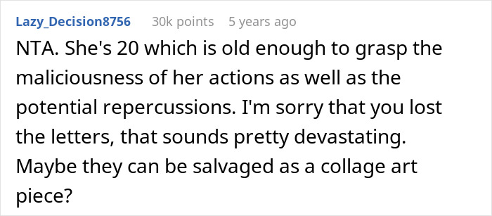 Reddit comment discussing a daughter’s cruel outburst that tears a family apart after losing a wife. Reddit comment discussing a daughter’s cruel outburst that tears a family apart after losing a wife.
