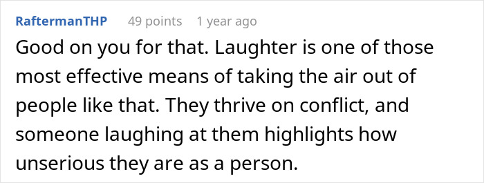 An online comment about a man yelling at a little girl for blocking a video. An online comment about a man yelling at a little girl for blocking a video.