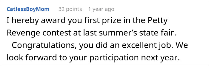A comment awarding a prize regarding a man who yells at a little girl at a state fair. A comment awarding a prize regarding a man who yells at a little girl at a state fair.