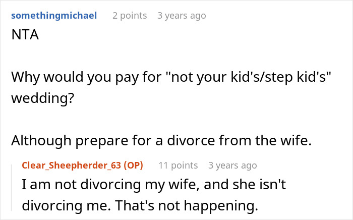 Stepdaughter Makes Sure Stepdad Knows She Hates Him, Still Shocked He Might Not Fund Her Wedding Stepdaughter Makes Sure Stepdad Knows She Hates Him, Still Shocked He Might Not Fund Her Wedding
