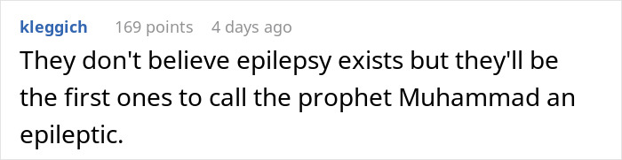 Comment about disbelief in epilepsy despite calling a prophet epileptic Comment about disbelief in epilepsy despite calling a prophet epileptic