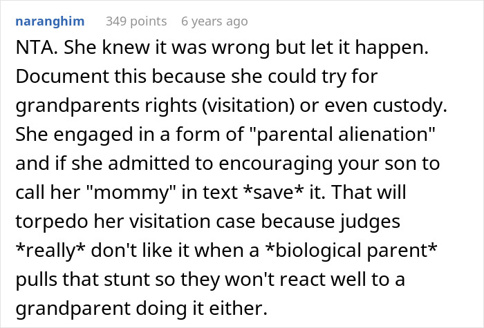 Mother Returns For Her 3YO, Then Confronts Grandma After Learning She Taught Him To Call Her Mom Mother Returns For Her 3YO, Then Confronts Grandma After Learning She Taught Him To Call Her Mom