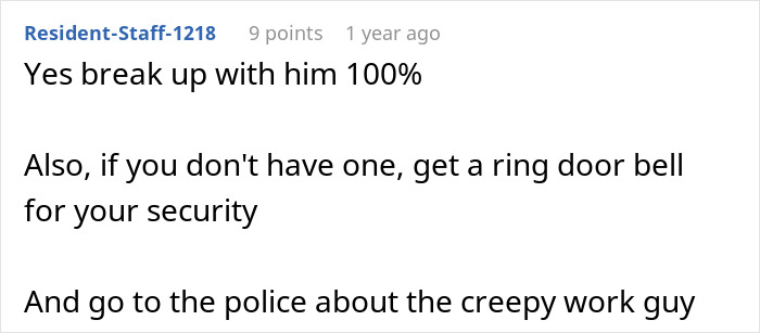 Guy Acts Like It's GF's Fault Her Male Coworker Is Obsessed With Her, She Doesn't See The Red Flags Guy Acts Like It's GF's Fault Her Male Coworker Is Obsessed With Her, She Doesn't See The Red Flags