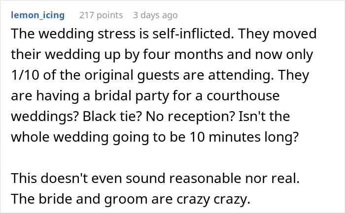 Woman Spends A Fortune On Vivid Hair, Gets Told To Dye It A Natural Color To Fit Into Wedding Party Woman Spends A Fortune On Vivid Hair, Gets Told To Dye It A Natural Color To Fit Into Wedding Party