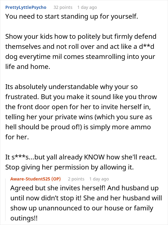 Husband Finally Snaps After Years Of MIL Acting Like The Family Manager And Disrespecting Wife Husband Finally Snaps After Years Of MIL Acting Like The Family Manager And Disrespecting Wife