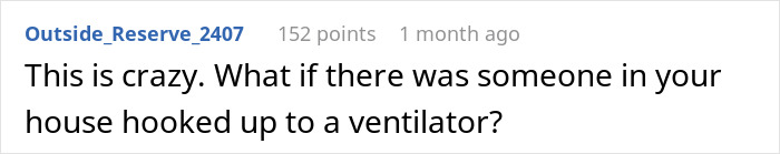 Comment expressing concern about medical emergency in neighbor EV charging argument Comment expressing concern about medical emergency in neighbor EV charging argument