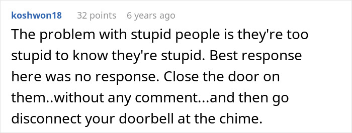 Entitled Mom Keeps Ringing A Sick Neighbor’s Doorbell, Then Gets Mad When She Has No Halloween Candy Entitled Mom Keeps Ringing A Sick Neighbor’s Doorbell, Then Gets Mad When She Has No Halloween Candy