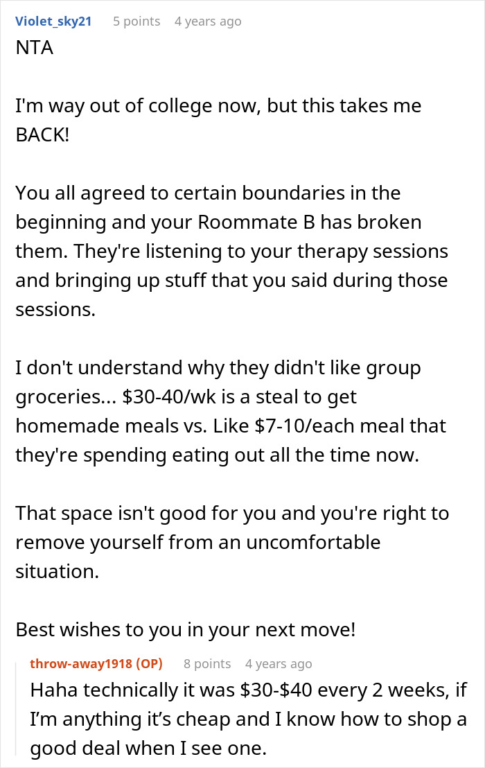 Woman Can't Stand Her Entitled Roommates Anymore, Decides To Be Petty Woman Can't Stand Her Entitled Roommates Anymore, Decides To Be Petty