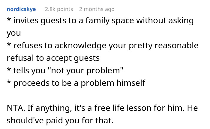 Husband Says Cleaning For Guests Is Pointless Until The Guests Are His Husband Says Cleaning For Guests Is Pointless Until The Guests Are His