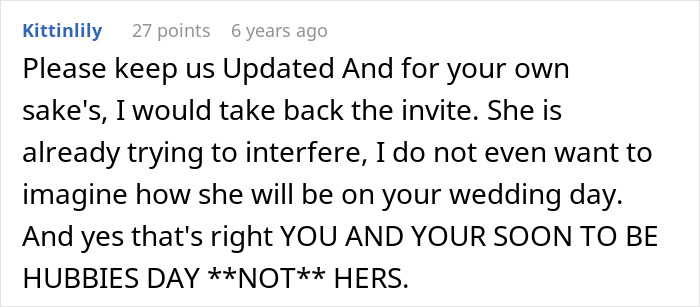 MIL Comes To Gothic Halloween Wedding Dressed In White, Makes A Scene When They Ask If Anyone Objects MIL Comes To Gothic Halloween Wedding Dressed In White, Makes A Scene When They Ask If Anyone Objects