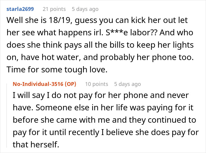Aunt Puts A Chore Chart On The Fridge For Her 18-Year-Old Niece, And The Reaction Is Wildly Over The Top Aunt Puts A Chore Chart On The Fridge For Her 18-Year-Old Niece, And The Reaction Is Wildly Over The Top