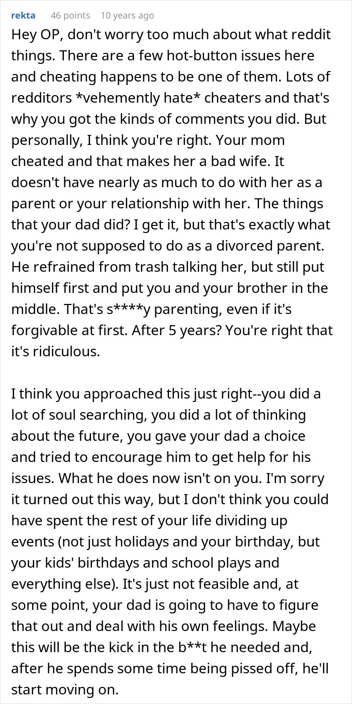 Dad Threatens To Skip Daughter’s Wedding If She Invites Cheater Mom, She’s Fed Up With Their Drama Dad Threatens To Skip Daughter’s Wedding If She Invites Cheater Mom, She’s Fed Up With Their Drama