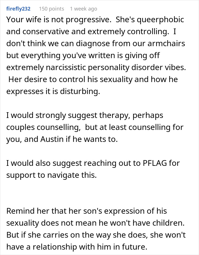 Son’s Coming Out Unravels Parents’ 20-Year Marriage As Dad Learns Wife Isn’t Who She Claimed To Be Son’s Coming Out Unravels Parents’ 20-Year Marriage As Dad Learns Wife Isn’t Who She Claimed To Be