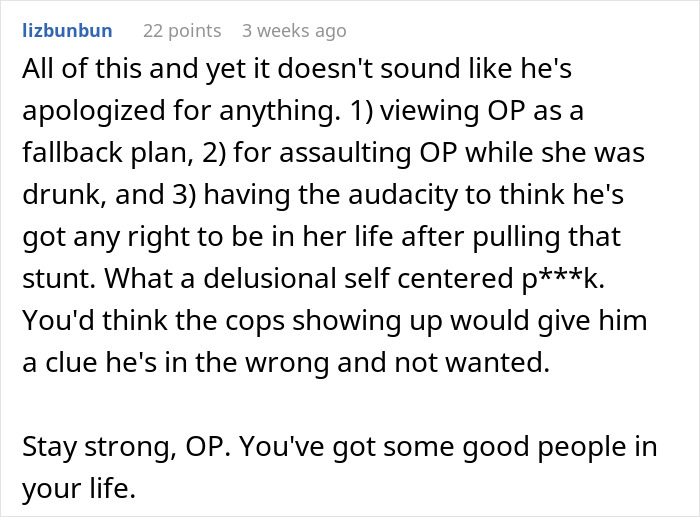 A comment criticizing a guy who waits 20 years to tell his bestie he loves her after he makes his move A comment criticizing a guy who waits 20 years to tell his bestie he loves her after he makes his move