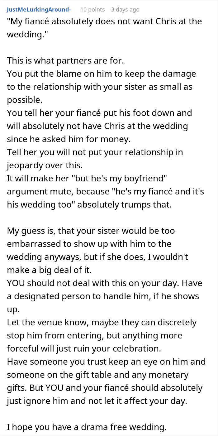 Bride Was Never Fond Of Her Sister's Charming Boyfriend, Then Learns Why Her Gut Feeling Was Right Bride Was Never Fond Of Her Sister's Charming Boyfriend, Then Learns Why Her Gut Feeling Was Right