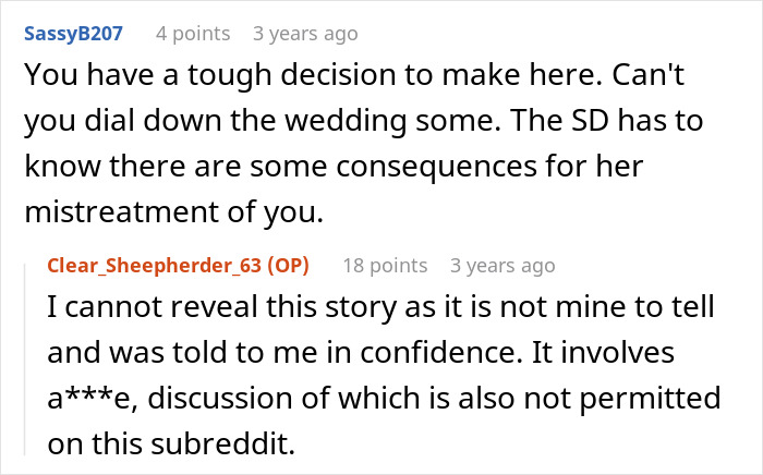 Stepdaughter Makes Sure Stepdad Knows She Hates Him, Still Shocked He Might Not Fund Her Wedding Stepdaughter Makes Sure Stepdad Knows She Hates Him, Still Shocked He Might Not Fund Her Wedding