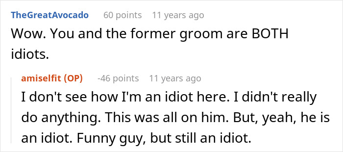 Online discussion thread calling out a husband for choosing an Australia trip over SIL's wedding. Online discussion thread calling out a husband for choosing an Australia trip over SIL's wedding.