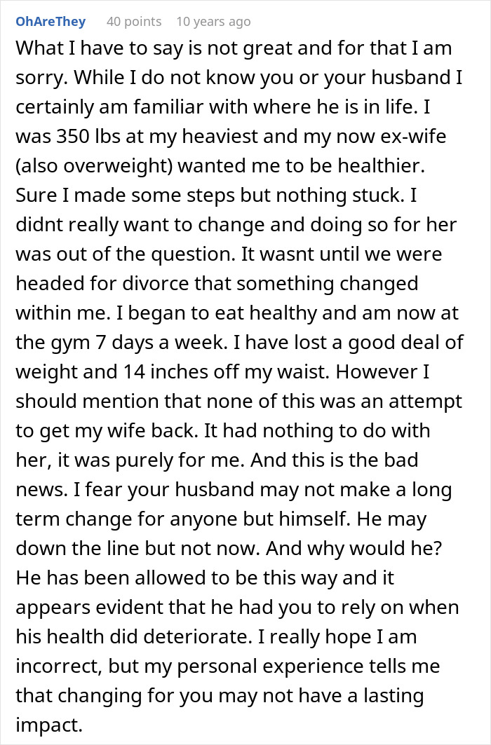 Wife Gives Obese Husband An Ultimatum, He Says She Wants Him To Look Like Channing Tatum Wife Gives Obese Husband An Ultimatum, He Says She Wants Him To Look Like Channing Tatum