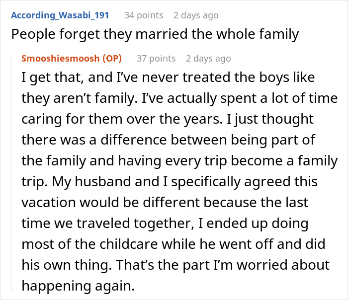 Wife Says No To Husband’s Plan To Bring His Former Stepkids On Their Florida Vacation, He Gets Mad Wife Says No To Husband’s Plan To Bring His Former Stepkids On Their Florida Vacation, He Gets Mad