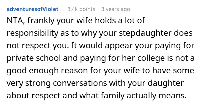 Stepdaughter Makes Sure Stepdad Knows She Hates Him, Still Shocked He Might Not Fund Her Wedding Stepdaughter Makes Sure Stepdad Knows She Hates Him, Still Shocked He Might Not Fund Her Wedding