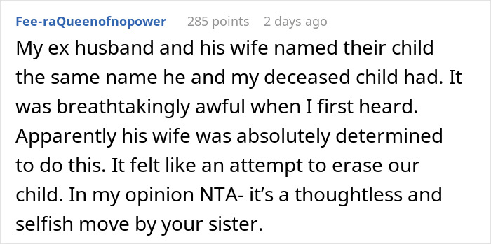 Sister's Happy Pregnancy Turns Sour After She Reveals The Name She Picked For Her Baby