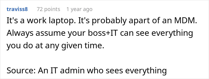 Employee Suspects Boss Is Screenshotting Their Laptop After Noticing Suspicious Blinks, Has Fun With It Employee Suspects Boss Is Screenshotting Their Laptop After Noticing Suspicious Blinks, Has Fun With It