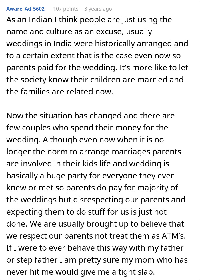 Stepdaughter Makes Sure Stepdad Knows She Hates Him, Still Shocked He Might Not Fund Her Wedding Stepdaughter Makes Sure Stepdad Knows She Hates Him, Still Shocked He Might Not Fund Her Wedding