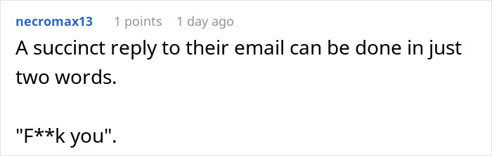 An online comment suggesting a harsh reply after parents dismiss son's achievements for years. An online comment suggesting a harsh reply after parents dismiss son's achievements for years.