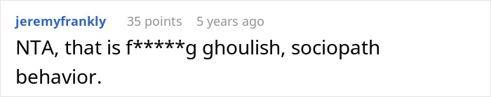 Online comment on dad trying to hold family together after a cruel family conflict Online comment on dad trying to hold family together after a cruel family conflict