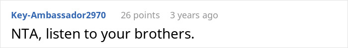 Comment advising to listen to your brothers in teen dating lie story Comment advising to listen to your brothers in teen dating lie story