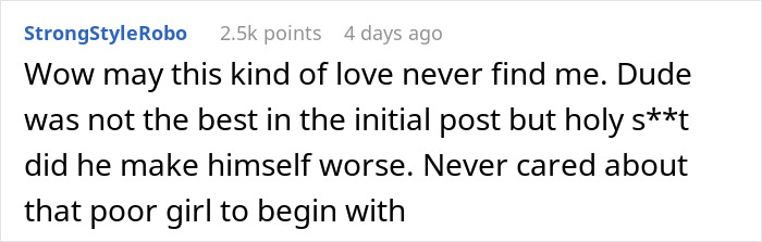 Online comment discussing a couple fights over cashews and olive oil Online comment discussing a couple fights over cashews and olive oil