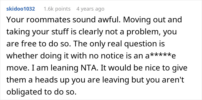 Woman Can't Stand Her Entitled Roommates Anymore, Decides To Be Petty Woman Can't Stand Her Entitled Roommates Anymore, Decides To Be Petty