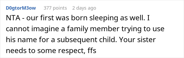Sister's Happy Pregnancy Turns Sour After She Reveals The Name She Picked For Her Baby